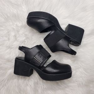 Black lolita shoes